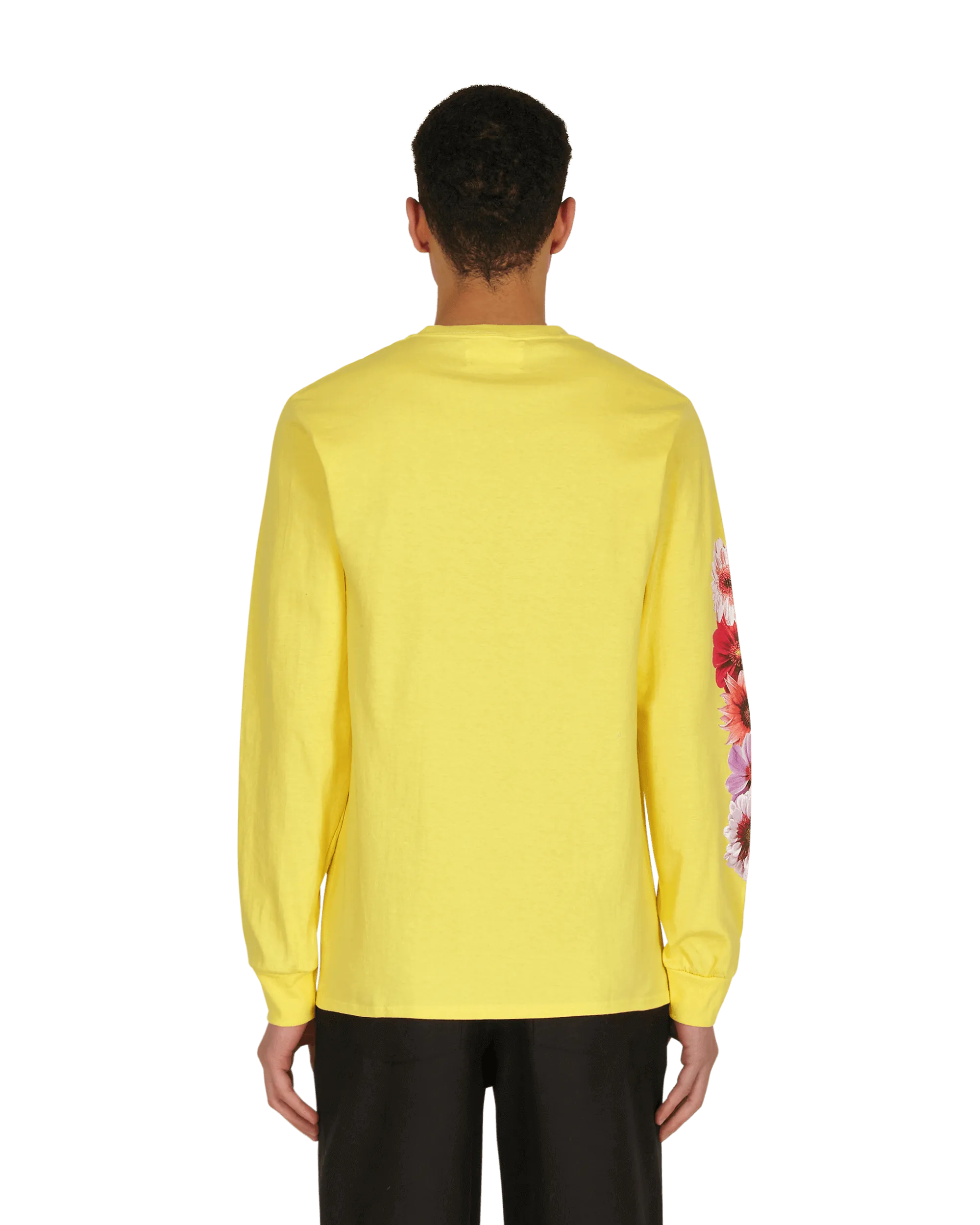T-shirt manches longues Bloom Logo Jaune