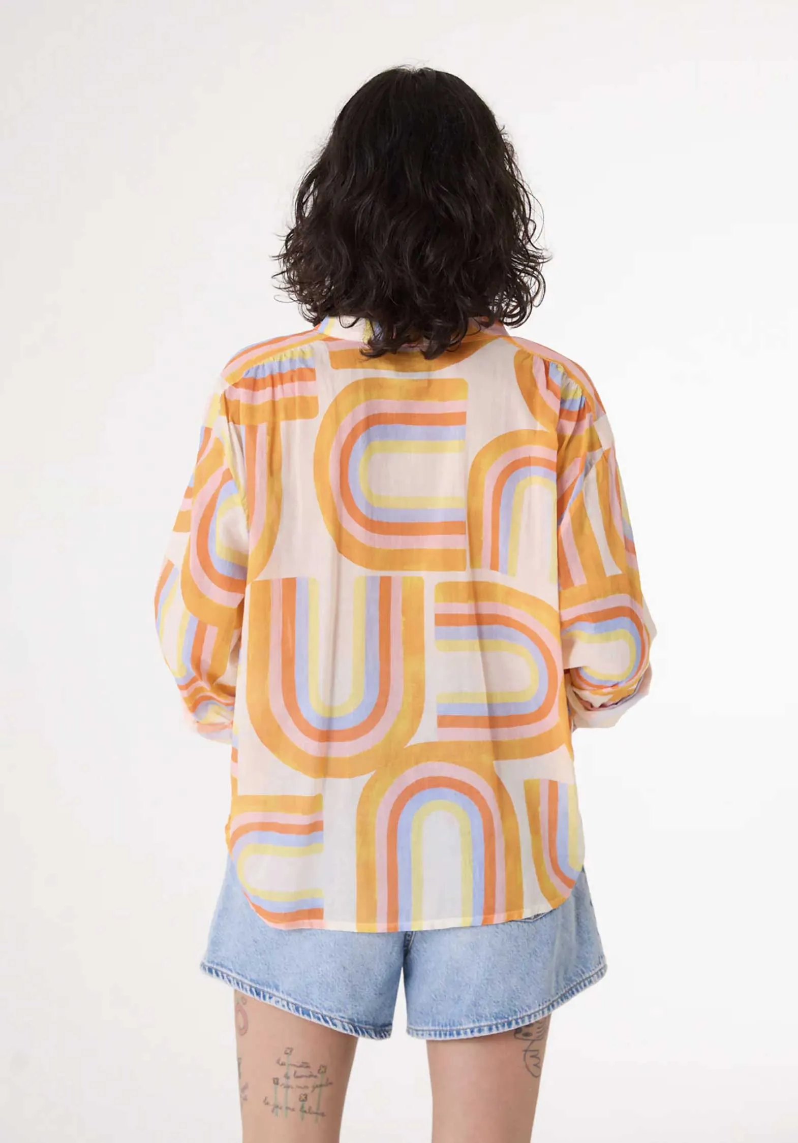 Blouse Ella Ella Arc-en-ciel Multicolore