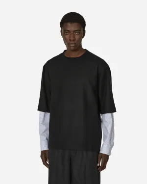 T-shirt en coton carré Noir