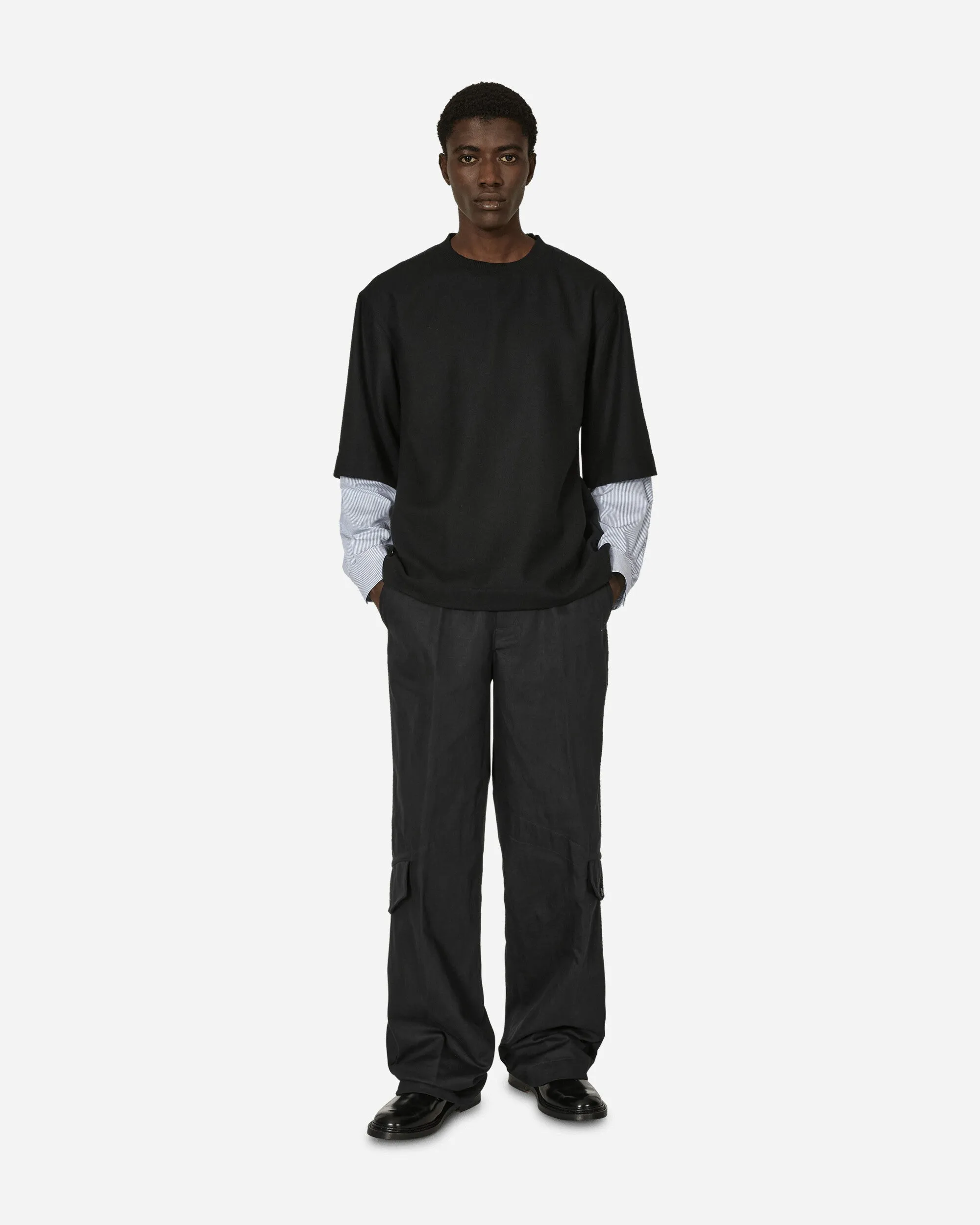 T-shirt en coton carré Noir