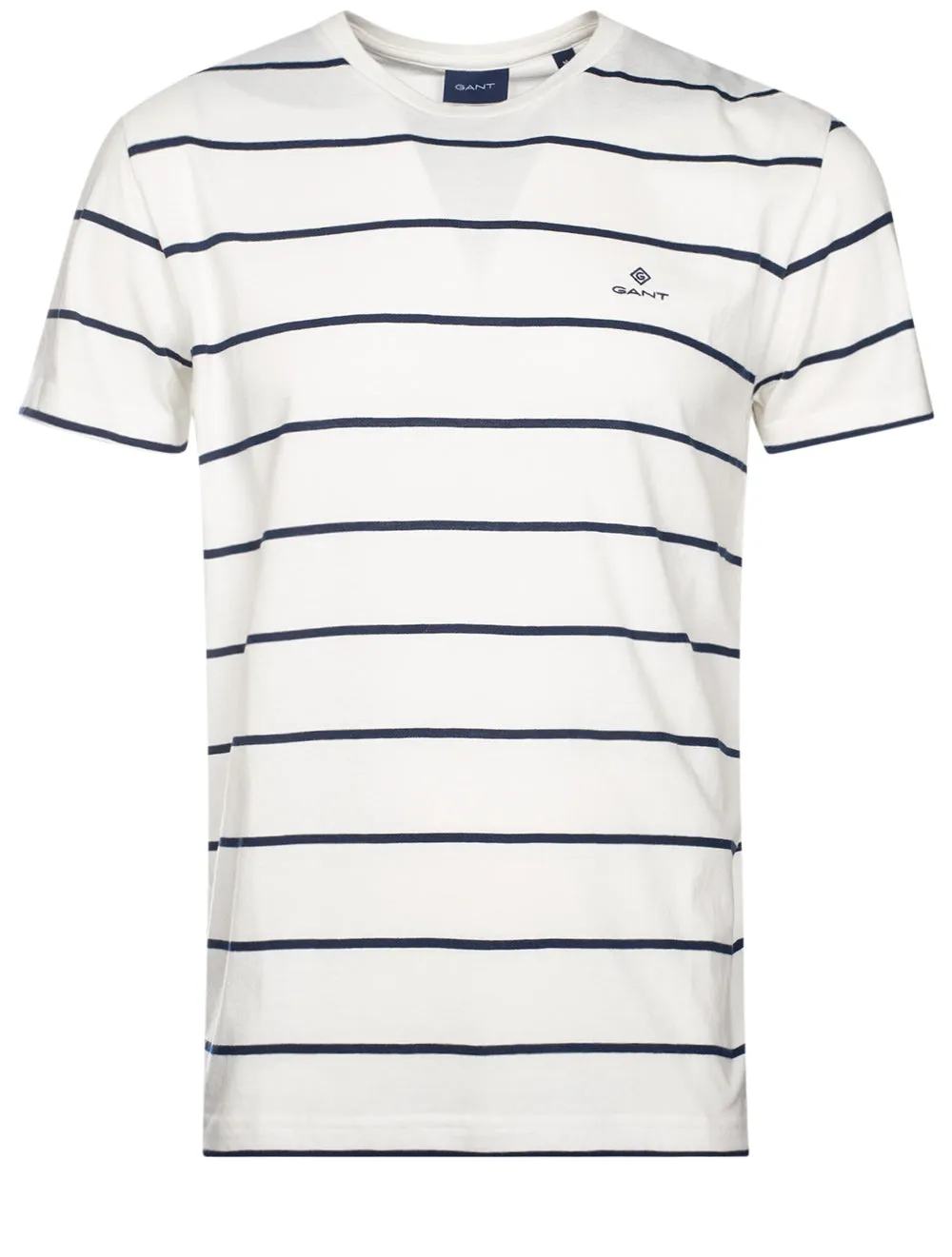 T-shirt à manches courtes Br Stripe couleur coquille d'œuf