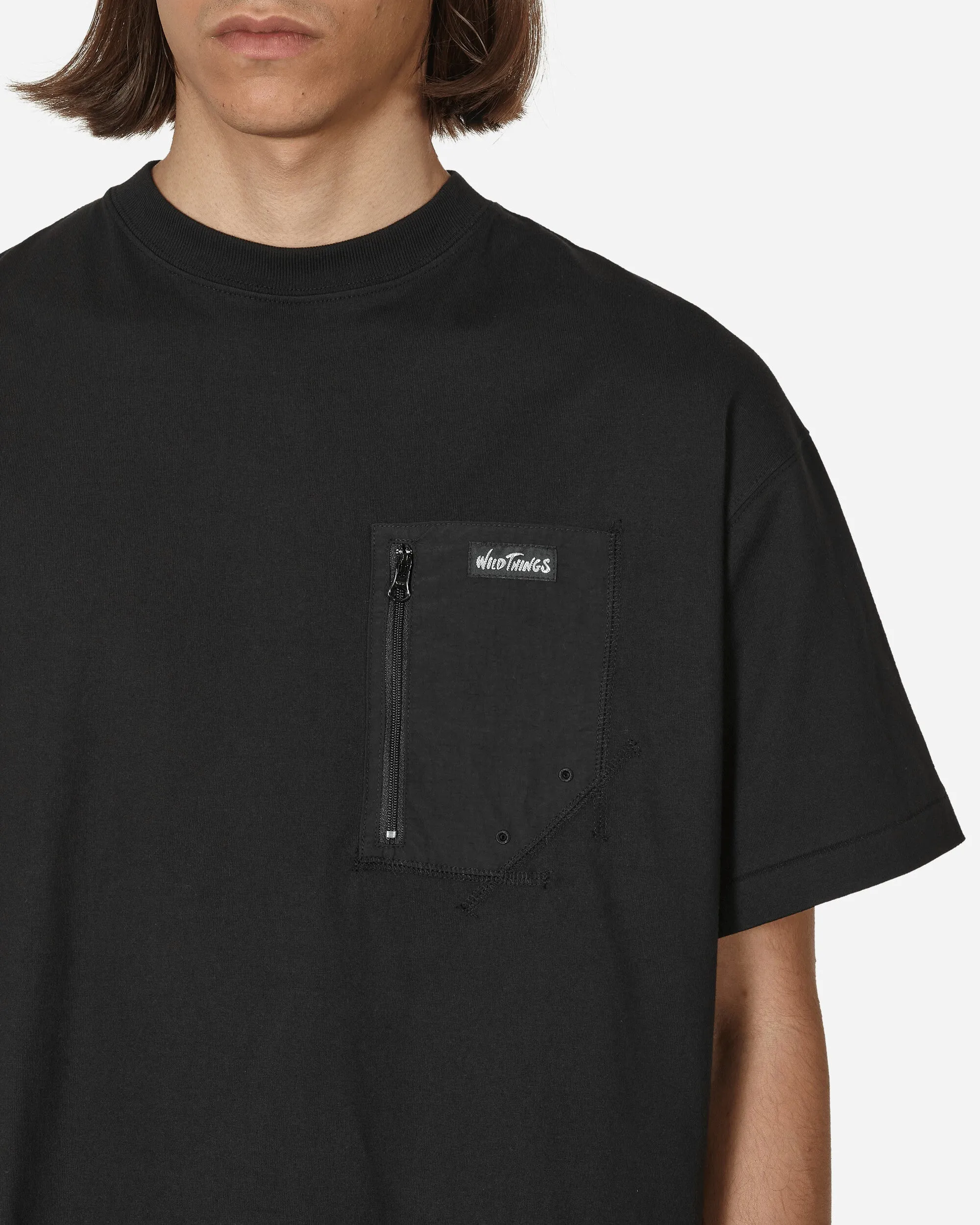 T-shirt de poche Camp Noir