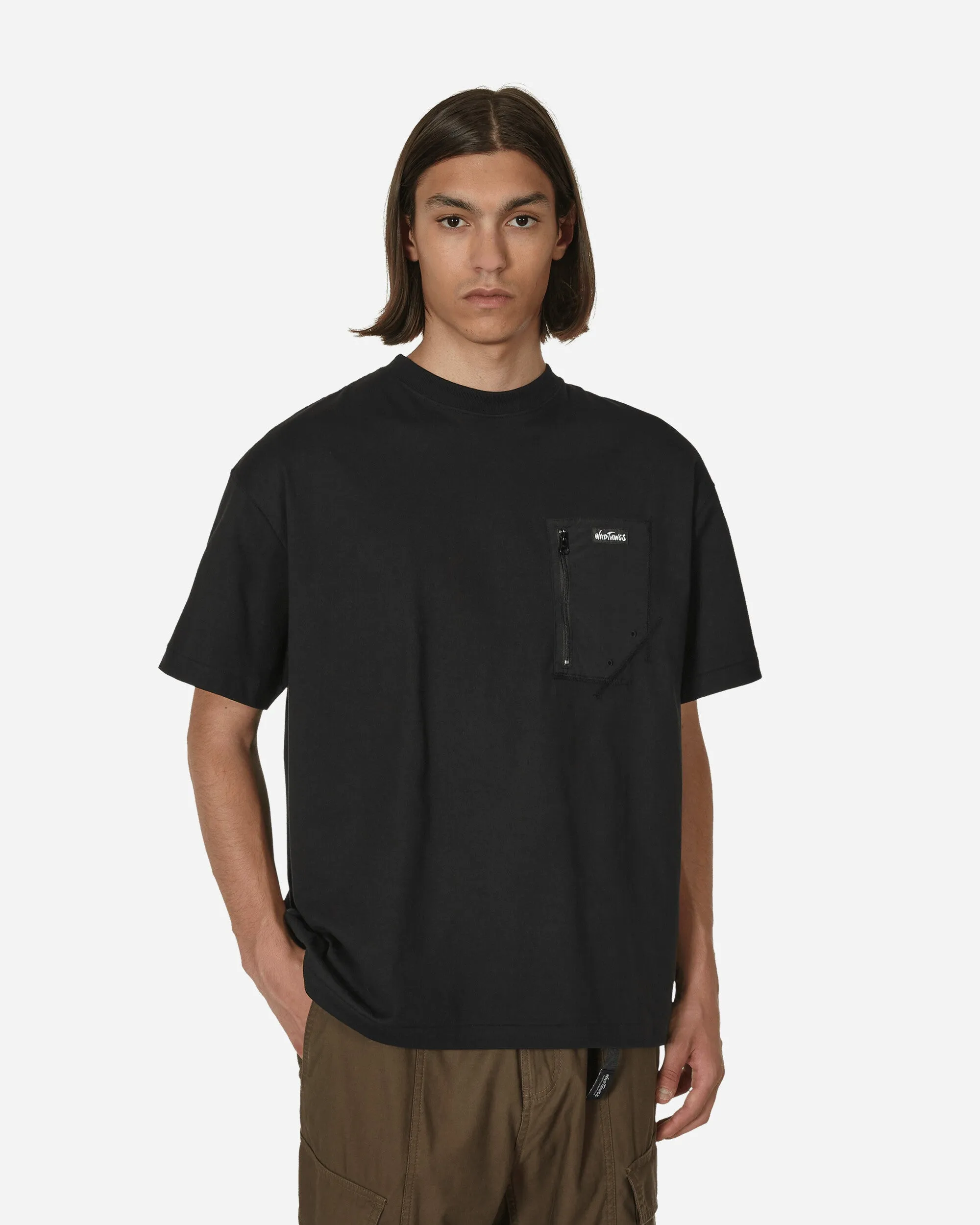 T-shirt de poche Camp Noir