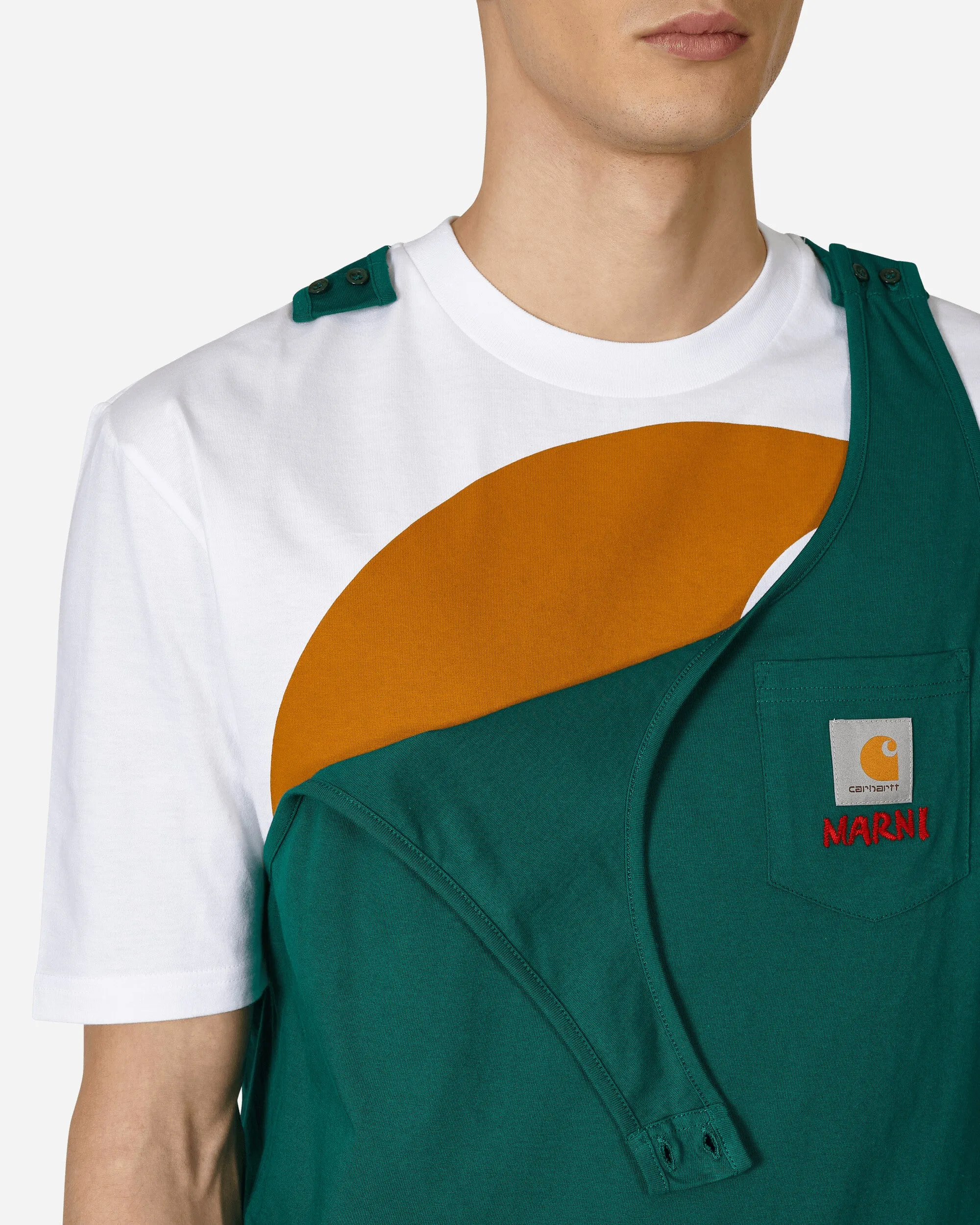 Carhartt WIP T-Shirt à poche vert