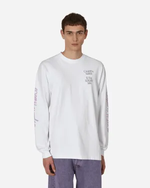 T-shirt manches longues Open Wide de Cauleen Smith Blanc