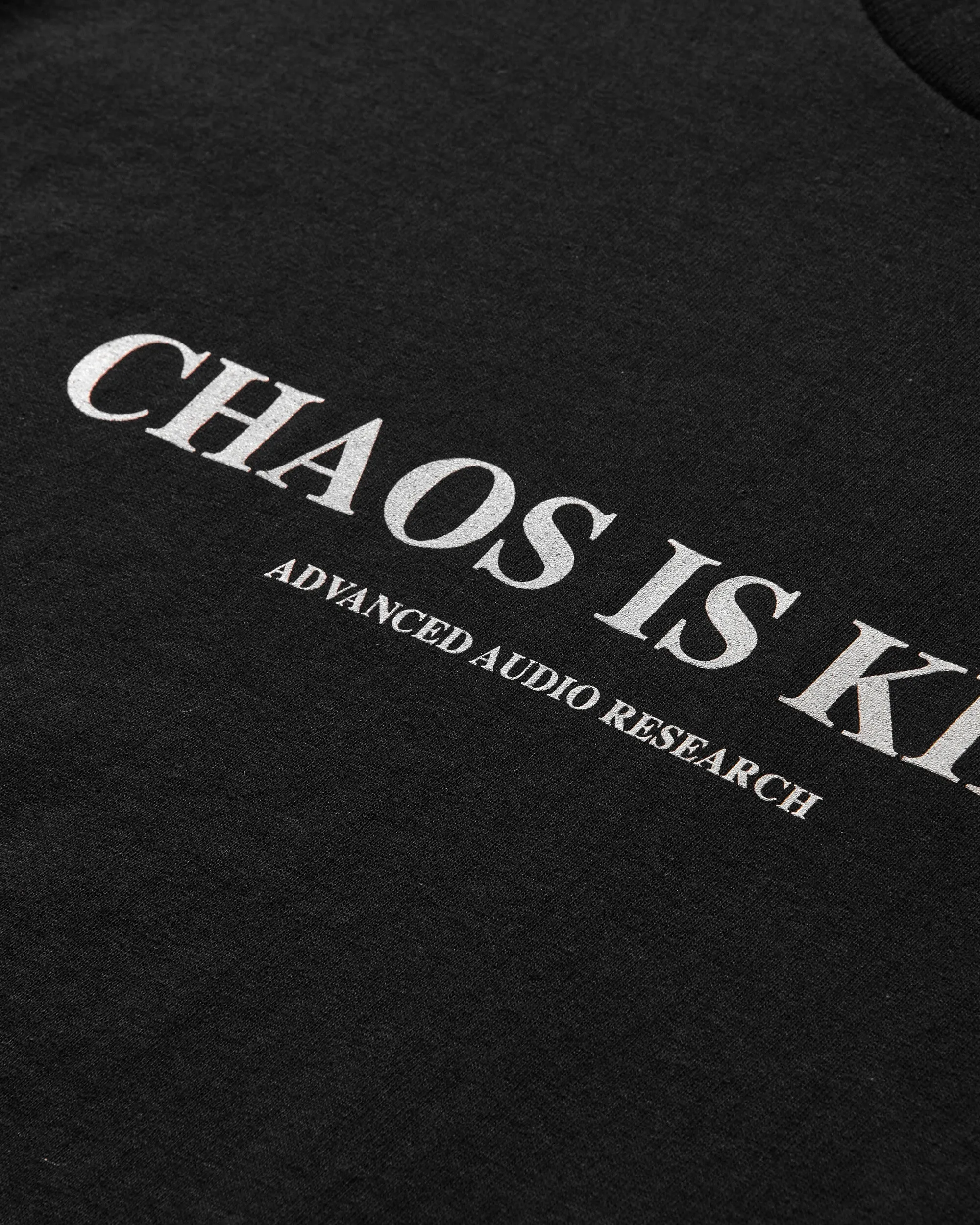 T-shirt Chaos est Roi Noir