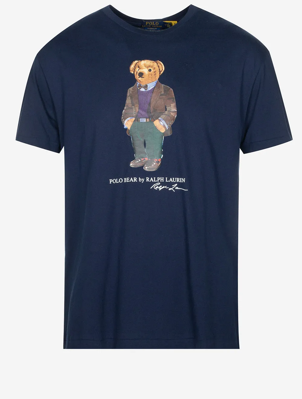 T-shirt classique Polo Bear en jersey bleu marine