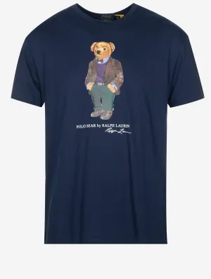 T-shirt classique Polo Bear en jersey bleu marine
