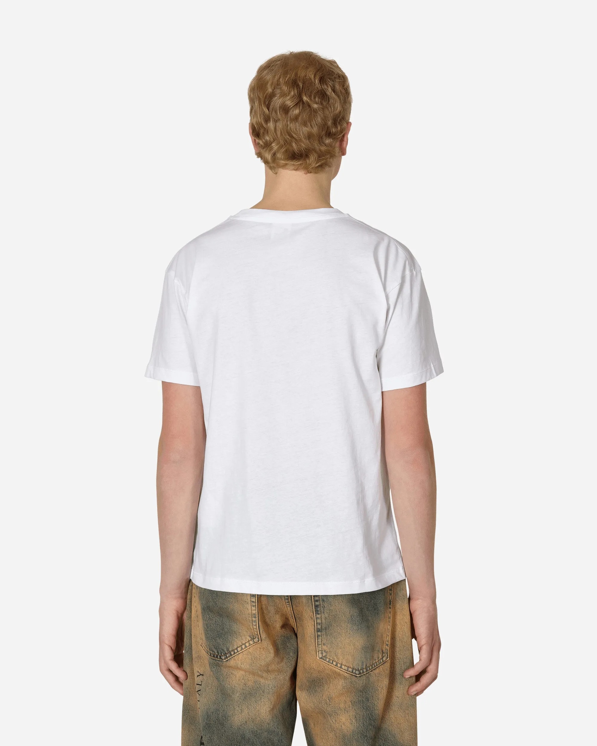 T-Shirt Blanc avec Logo Classique