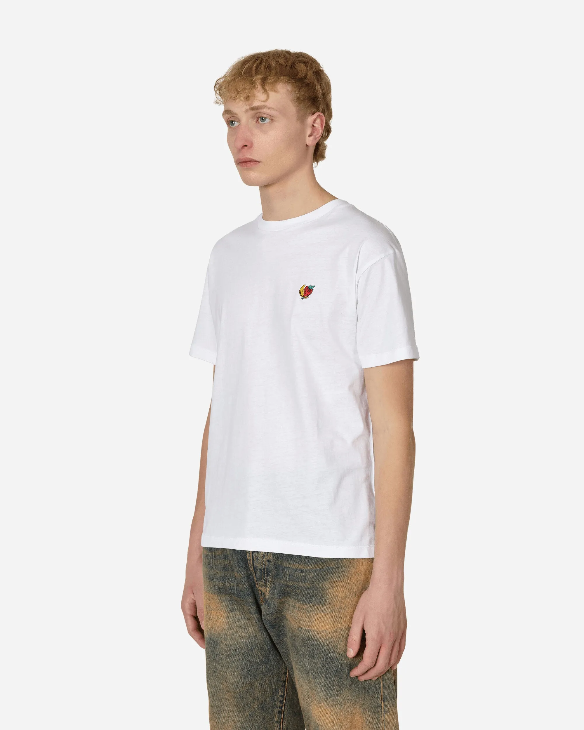 T-Shirt Blanc avec Logo Classique