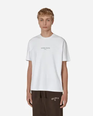 T-shirt Classique à Logo Blanc
