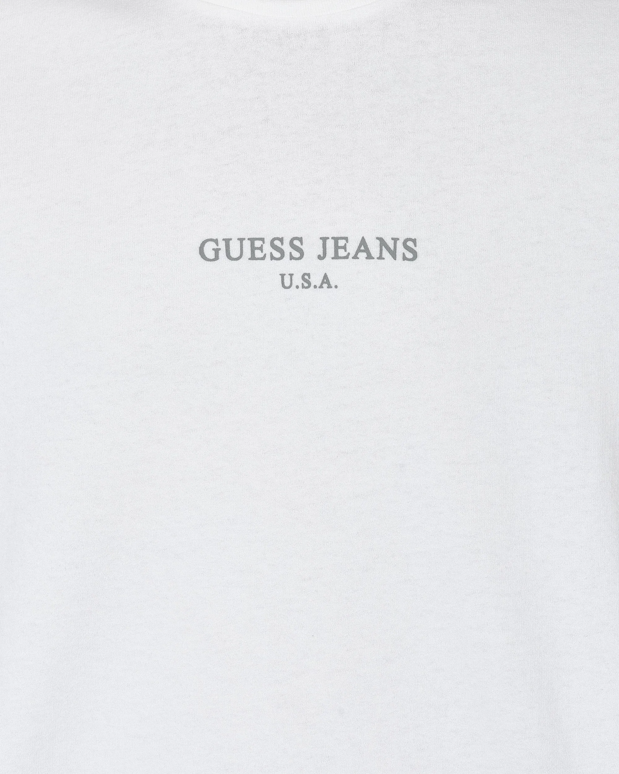 T-shirt Classique à Logo Blanc