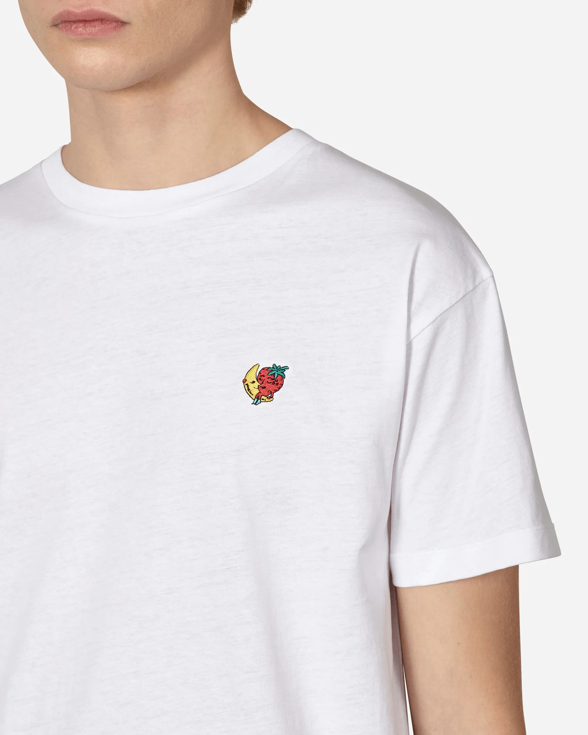 T-Shirt Blanc avec Logo Classique