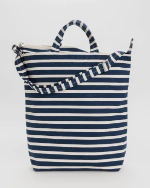 Sac Baggu Zip Duck à bandes bleues
