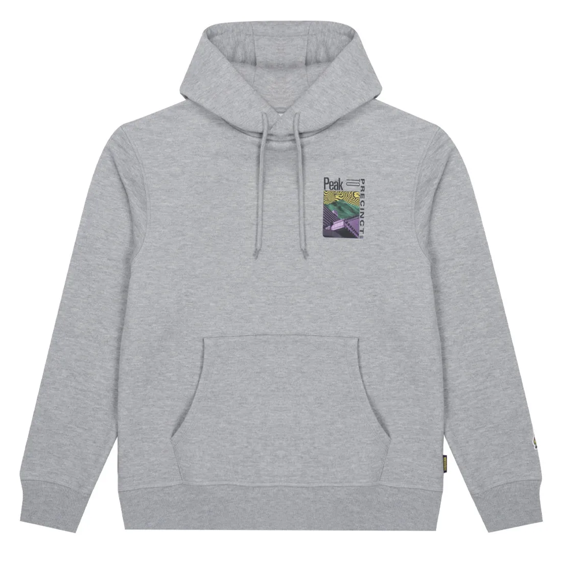 Vêtement Hikerdelic Sweat à capuche Hikerdelic Hotel Gris Chiné