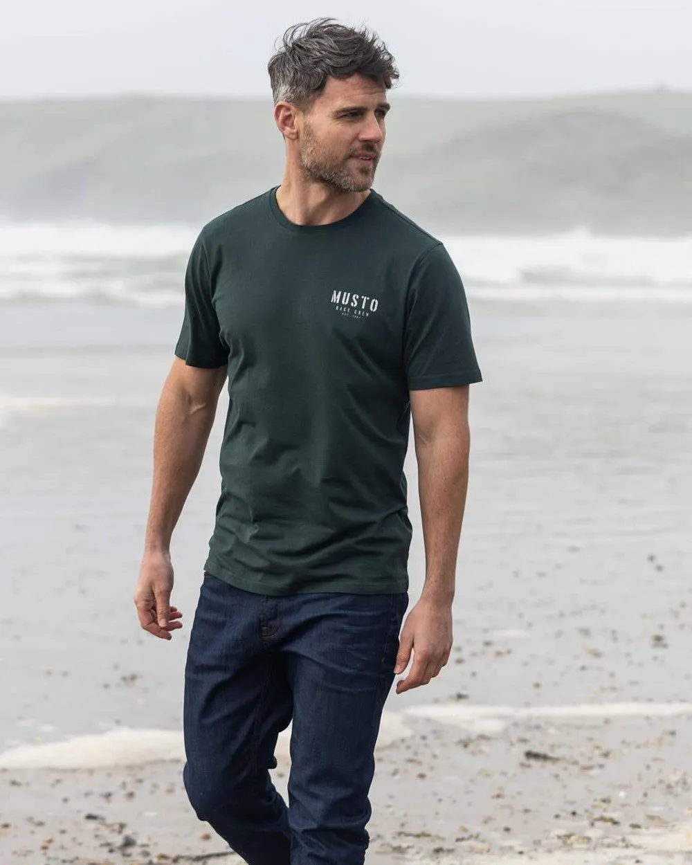 Vêtement Musto Musto T-shirt à manches courtes Heritage pour homme
