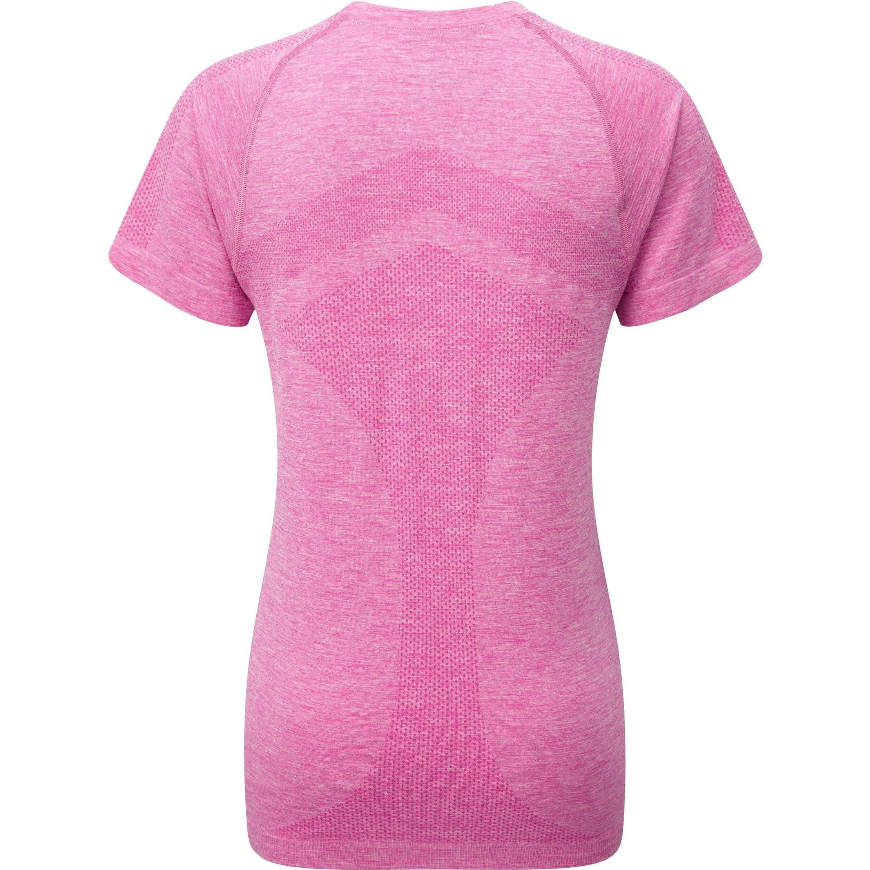 Vêtement Ronhill Femme Ronhill Infinity Marathon Haut de Course Femme à Manches Courtes - Rose