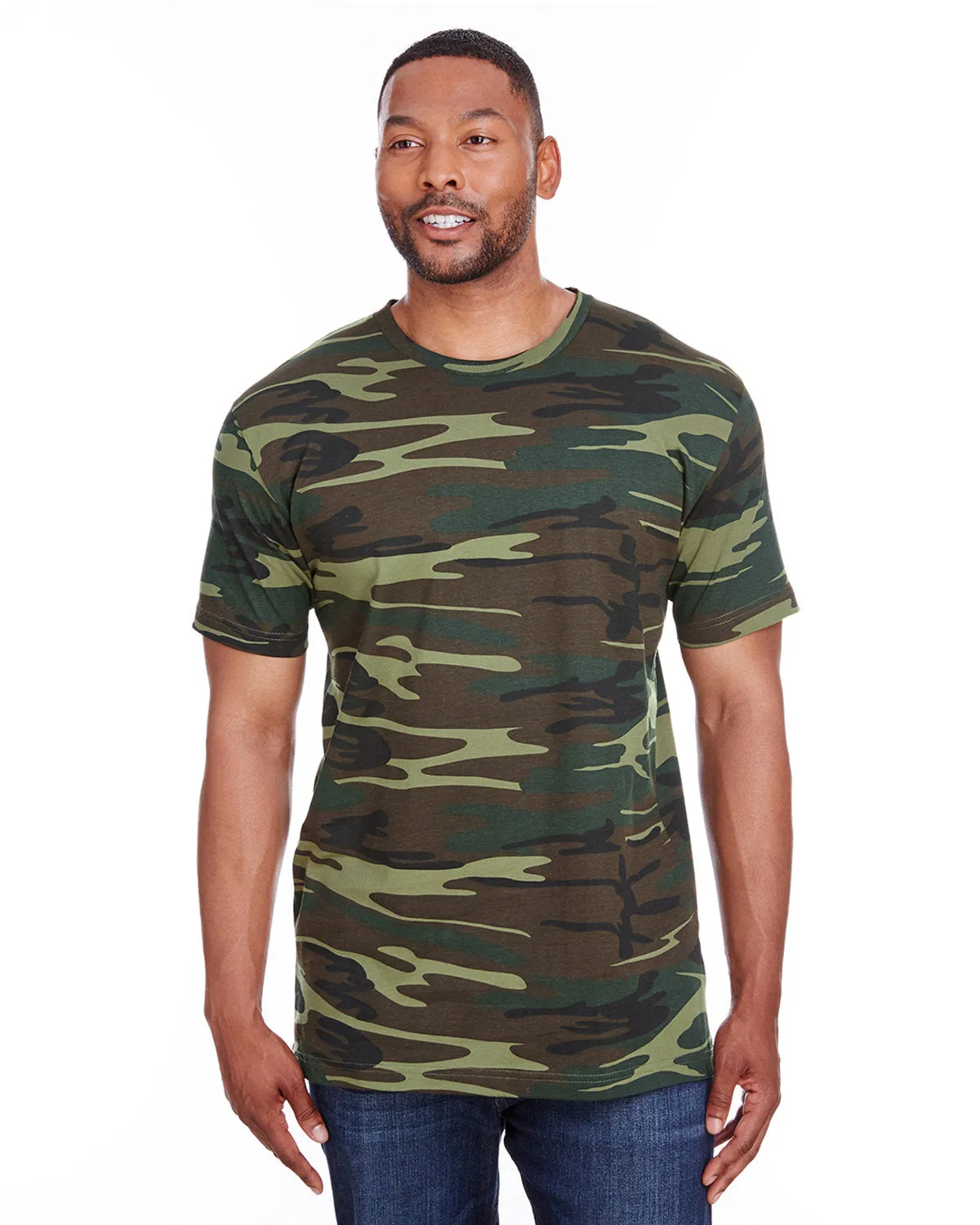 T-shirt camouflage pour hommes Code Five 3907
