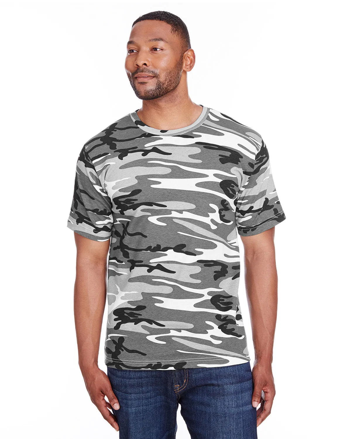 T-shirt camouflage pour hommes Code Five 3907