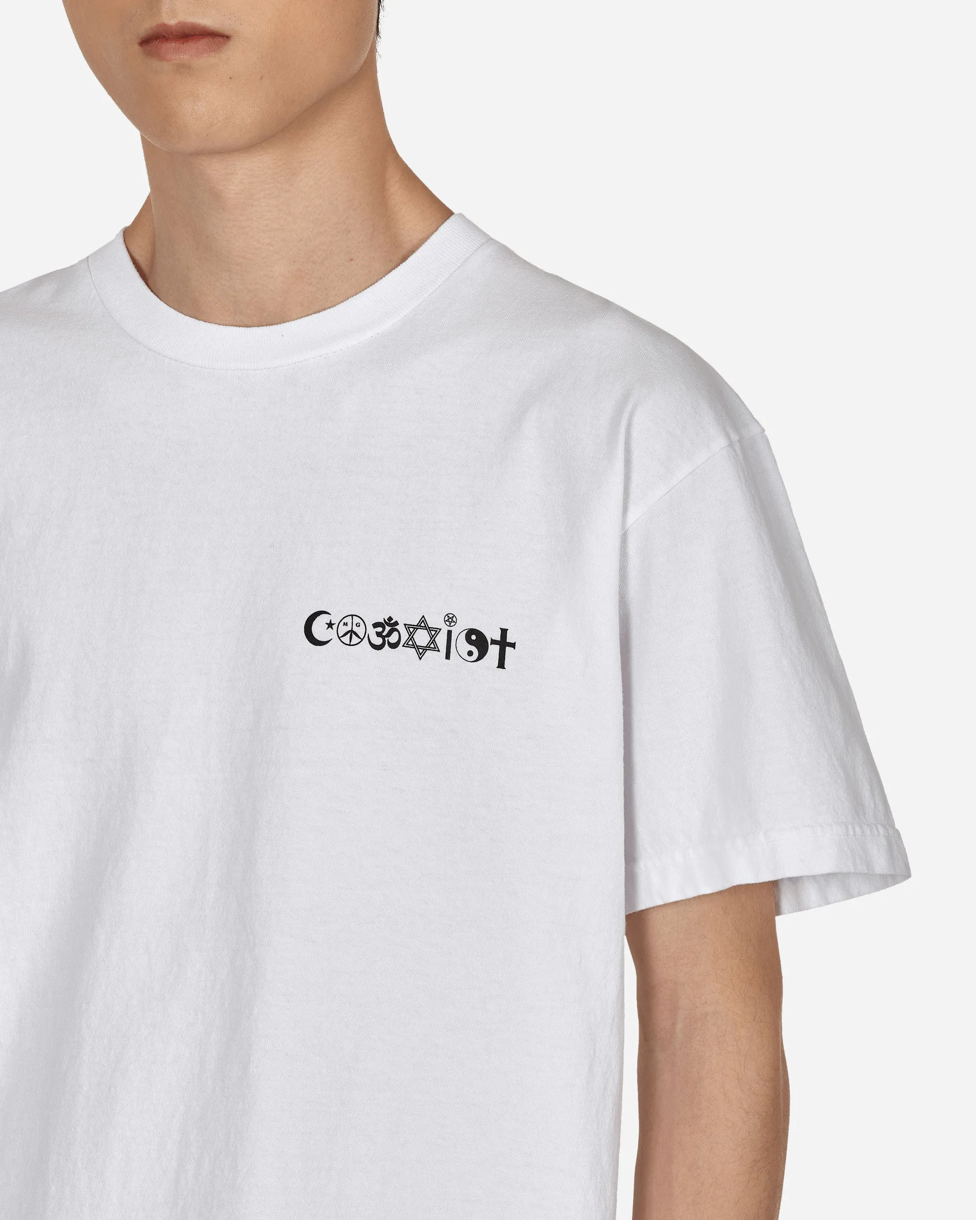 T-shirt Coexist V2 Blanc