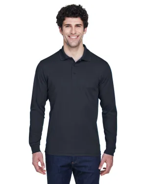 Core 365 88192T Polo à manches longues pour homme - Performance ultime en piqué grand taille