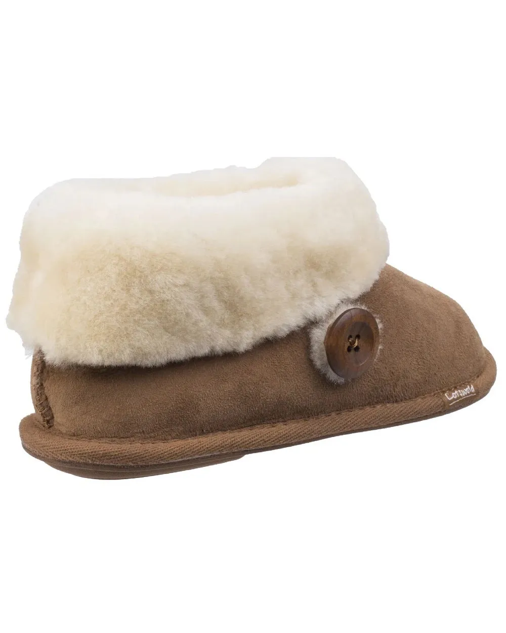 Chaussons en peau de mouton Wotton pour femmes Cotswold - Chaussures Cotswold