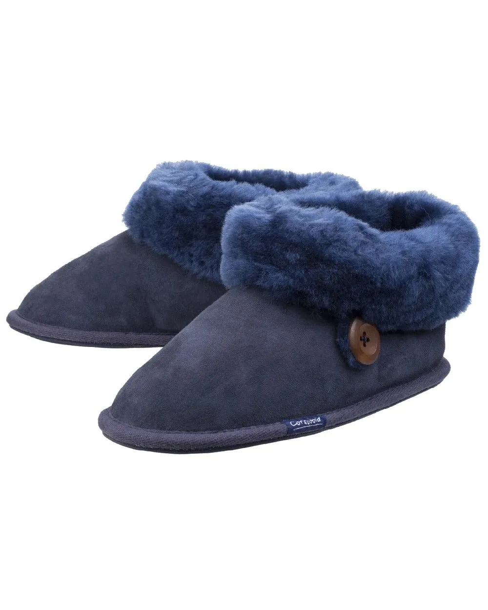 Chaussons en peau de mouton Wotton pour femmes Cotswold - Chaussures Cotswold