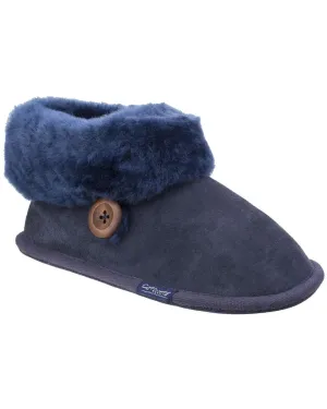 Chaussons en peau de mouton Wotton pour femmes Cotswold - Chaussures Cotswold