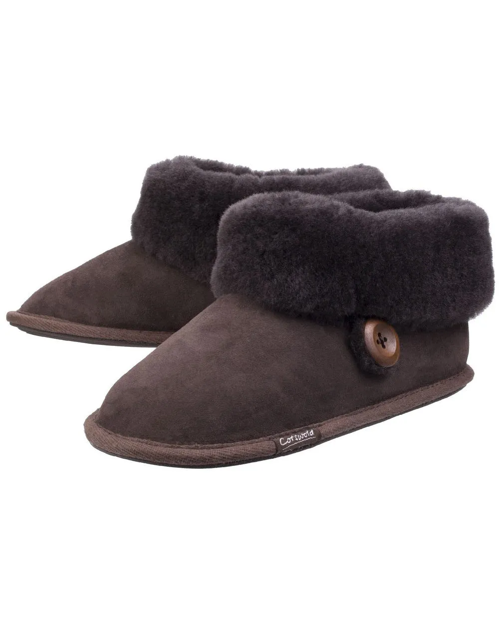 Chaussons en peau de mouton Wotton pour femmes Cotswold - Chaussures Cotswold