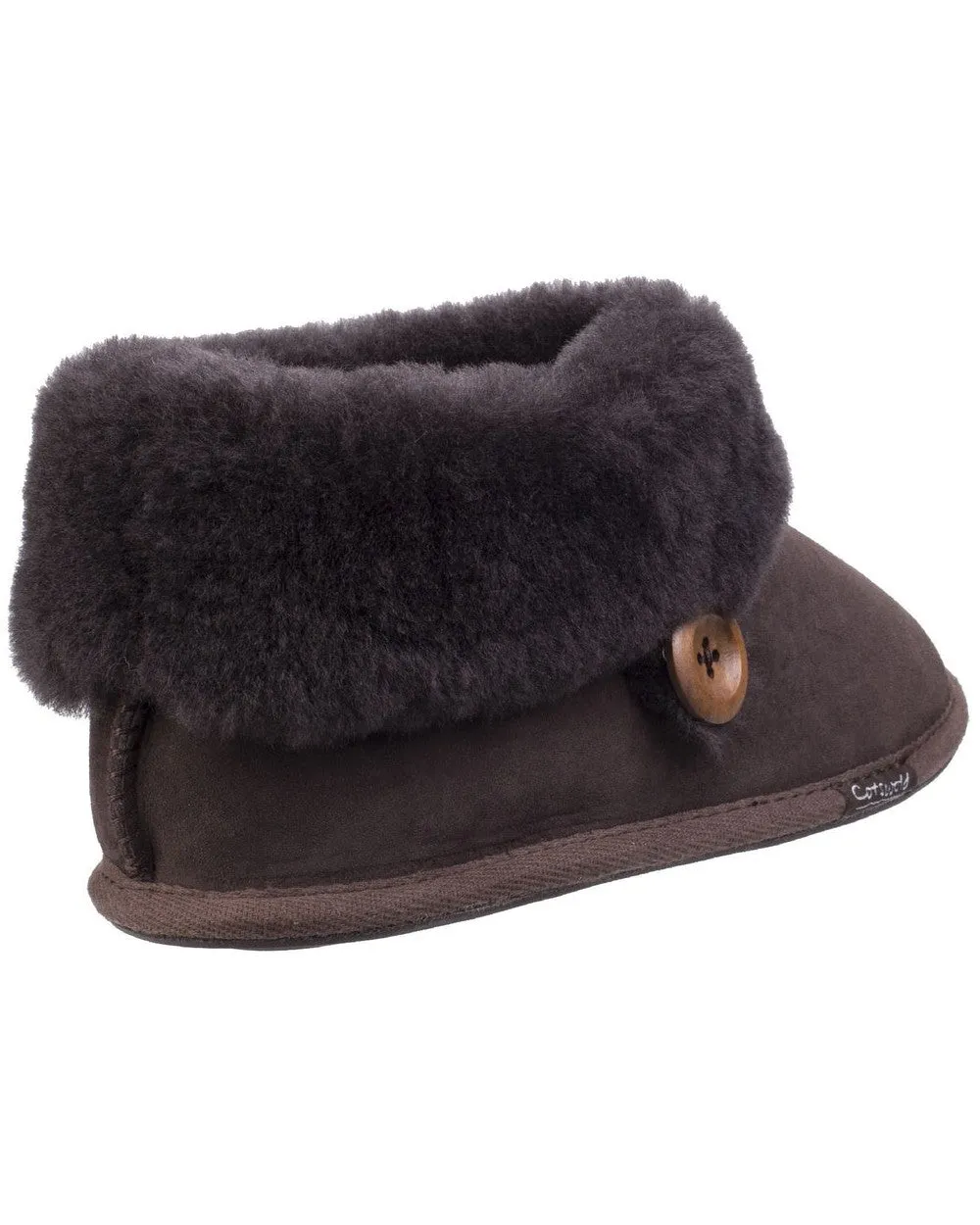 Chaussons en peau de mouton Wotton pour femmes Cotswold - Chaussures Cotswold