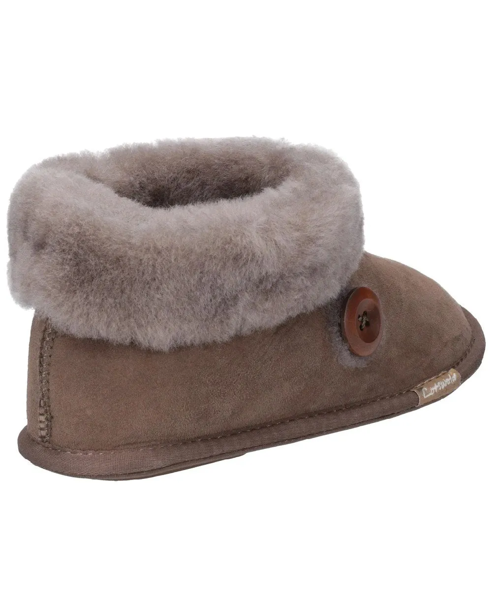 Chaussons en peau de mouton Wotton pour femmes Cotswold - Chaussures Cotswold