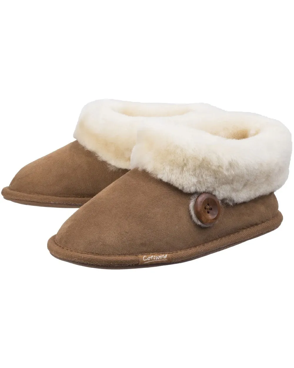 Chaussons en peau de mouton Wotton pour femmes Cotswold - Chaussures Cotswold