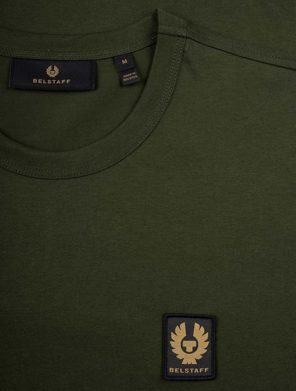 T-shirt en coton Vert Carreau