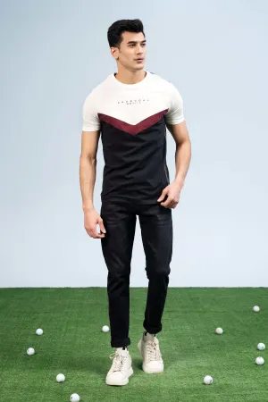 T-SHIRT PANEL CUT & SEW OFF WHITE