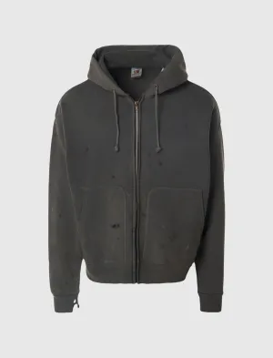 SWEAT À CAPUCHE DAMAGE ZIP