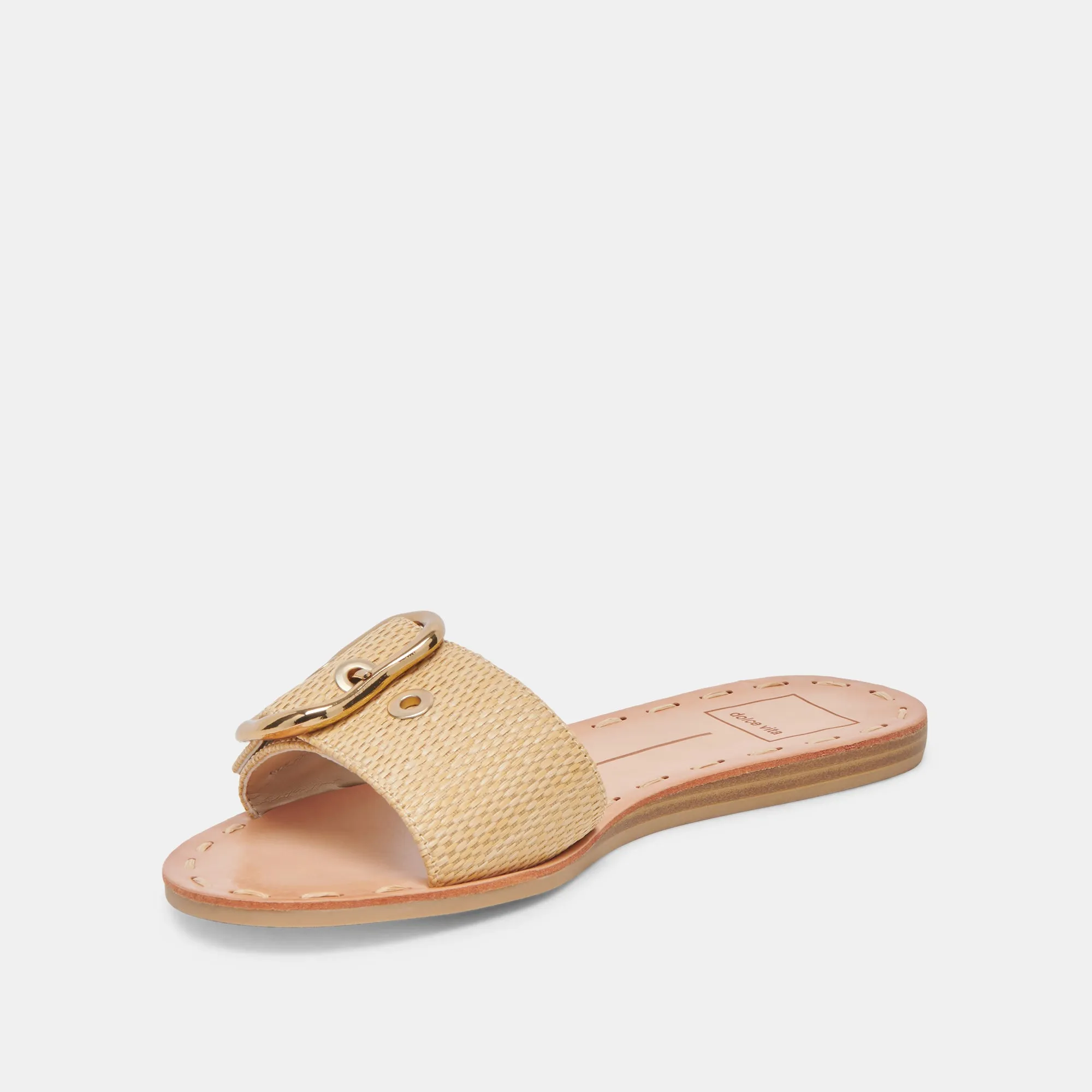 DANNA SANDALES EN RAFFIA NATUREL