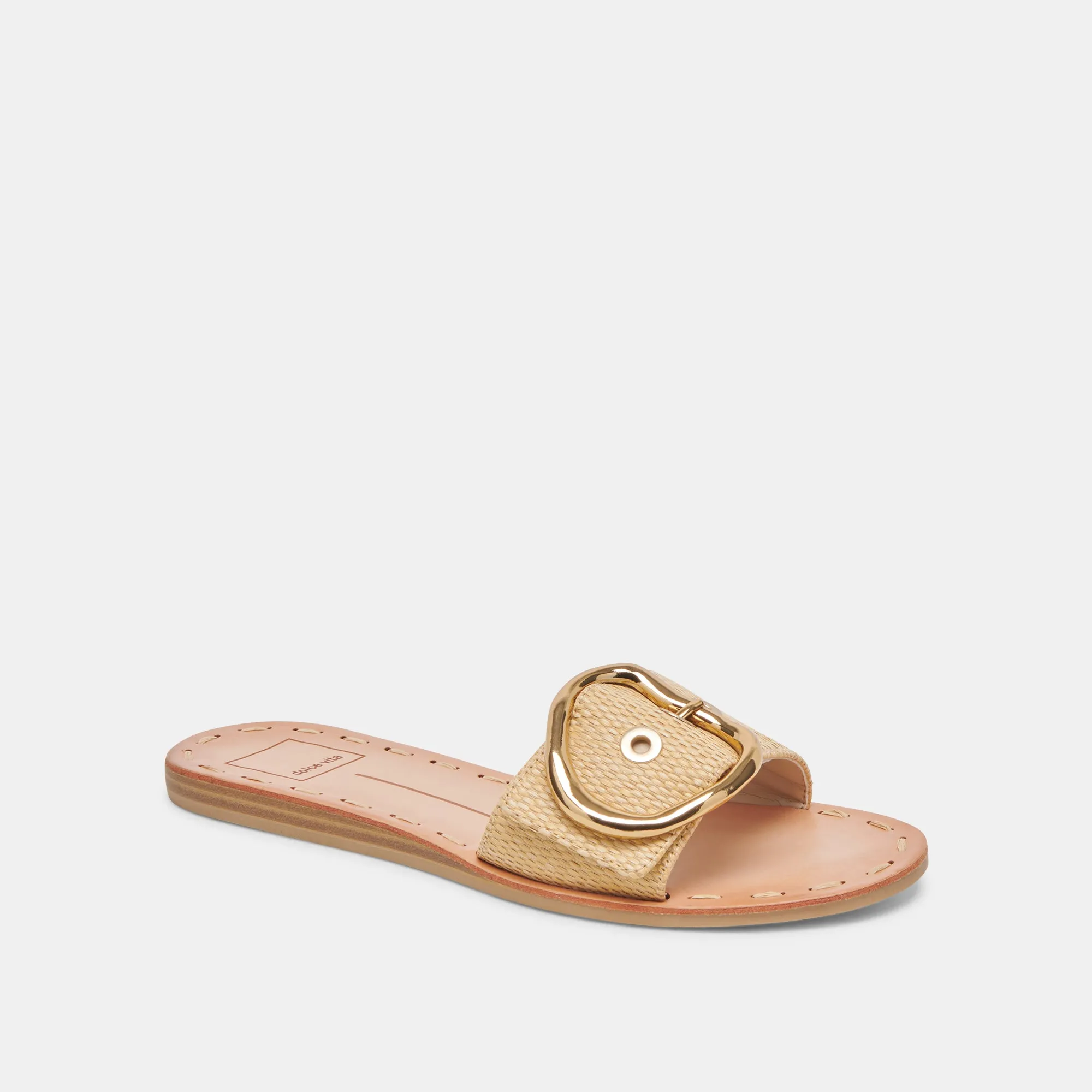 DANNA SANDALES EN RAFFIA NATUREL