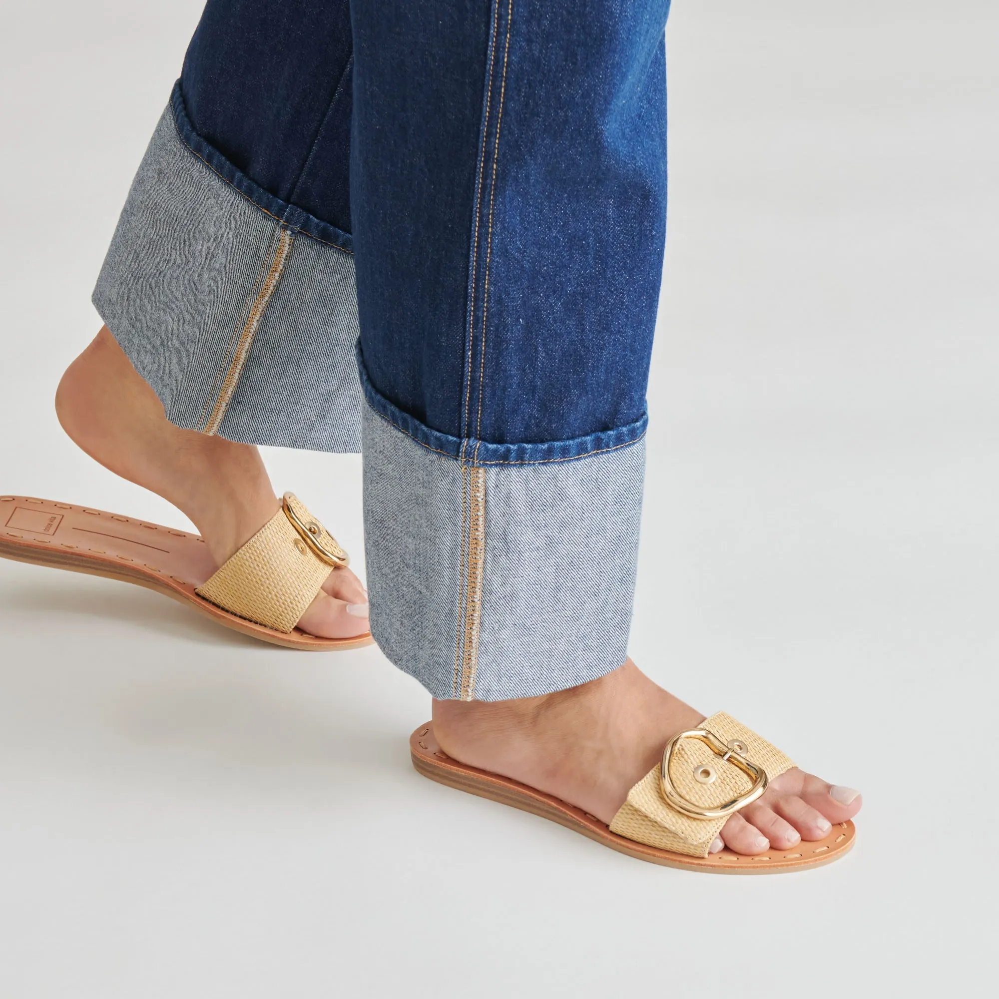DANNA SANDALES EN RAFFIA NATUREL