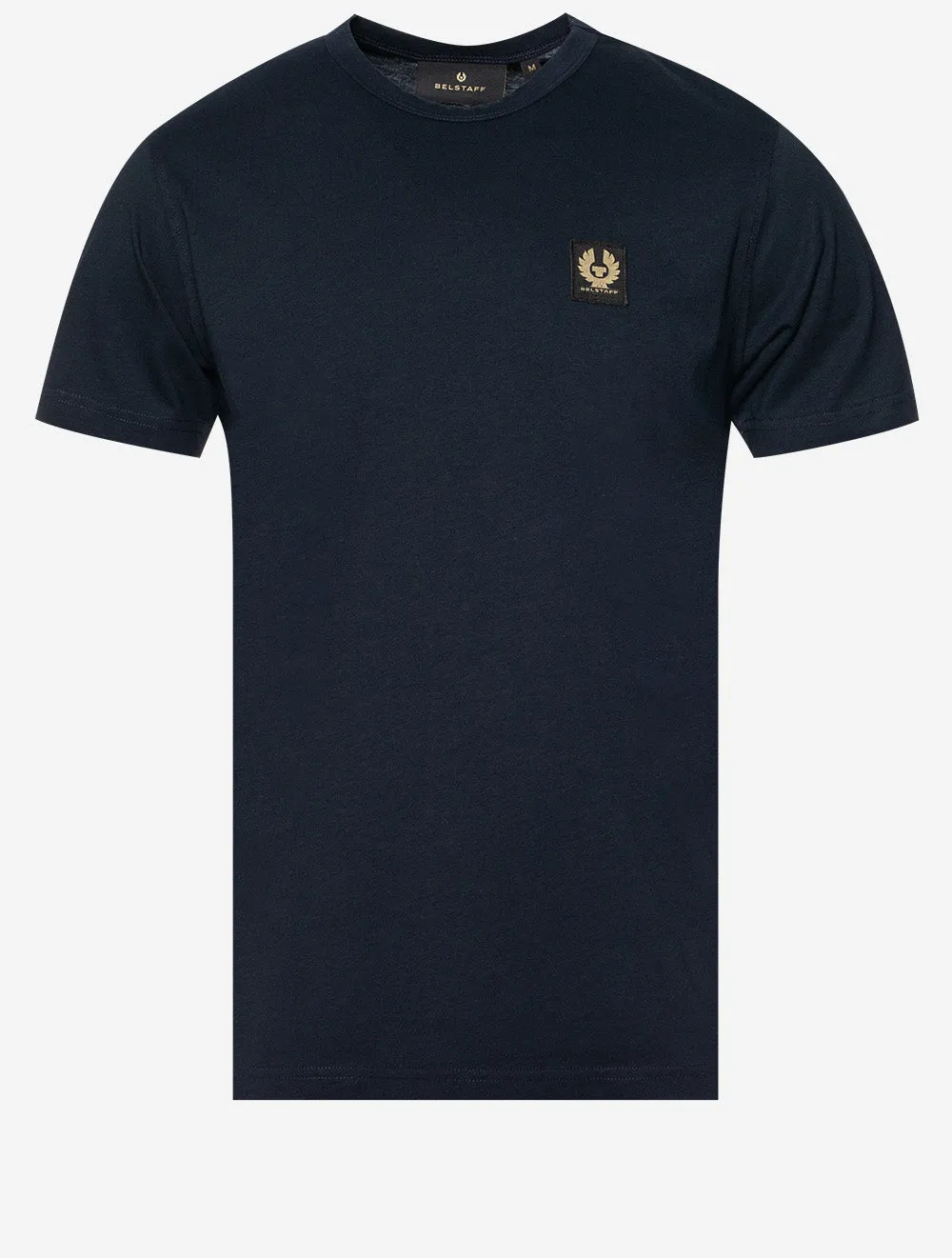T-shirt en coton chiné Encre foncée