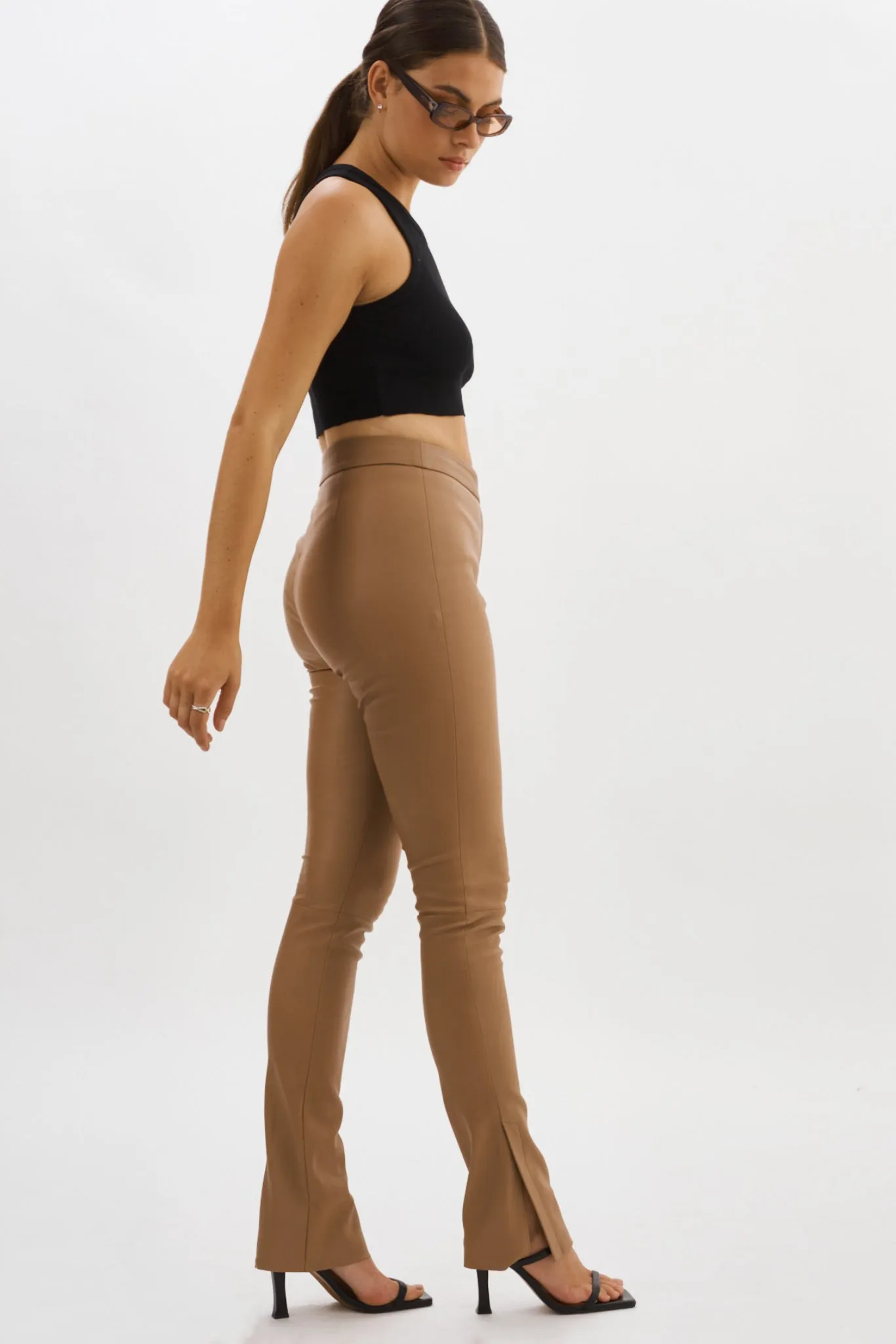 DAWN | Pantalon en Cuir Souple