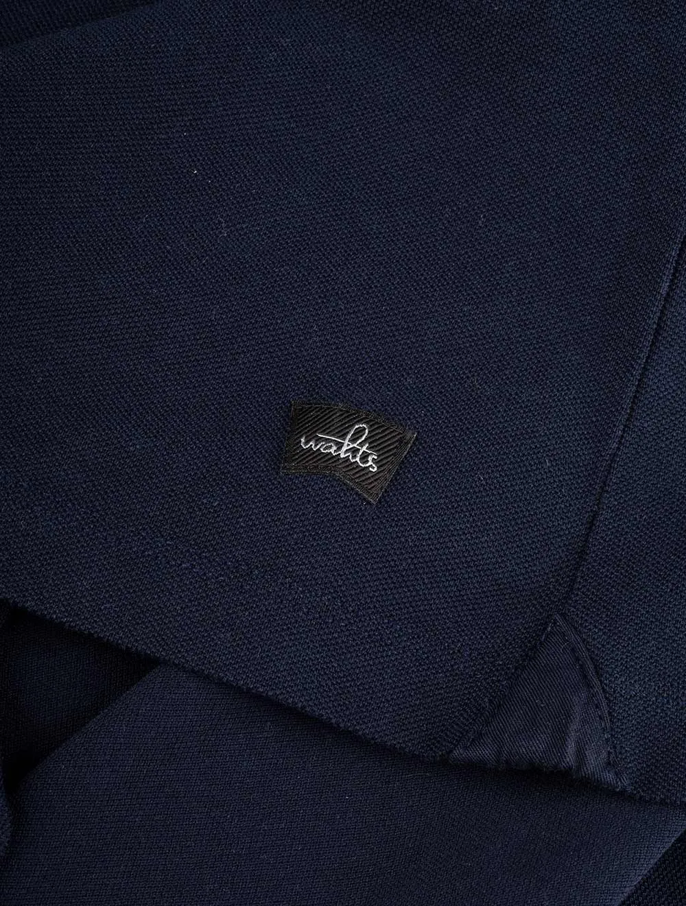 T-Shirt Dean Piqu�� Bleu Marine