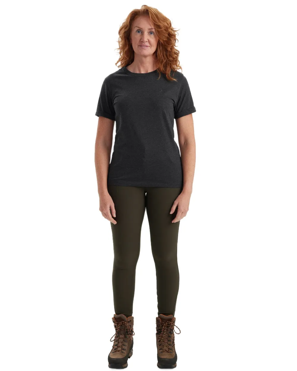 T-shirt de base pour femmes Deerhunter - Lot de 2