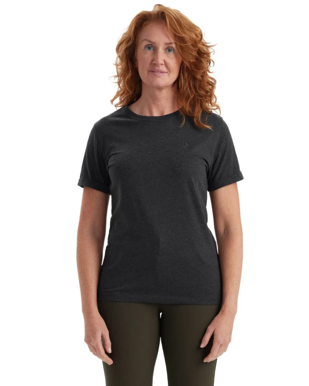 T-shirt de base pour femmes Deerhunter - Lot de 2