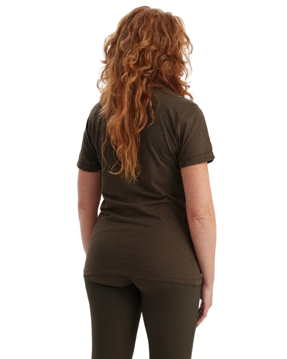 T-shirt de base pour femmes Deerhunter - Lot de 2