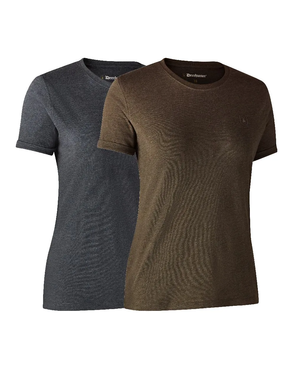 T-shirt de base pour femmes Deerhunter - Lot de 2