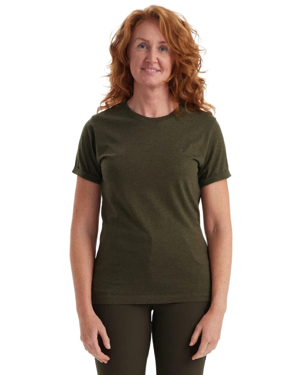 T-shirt de base pour femmes Deerhunter - Lot de 2