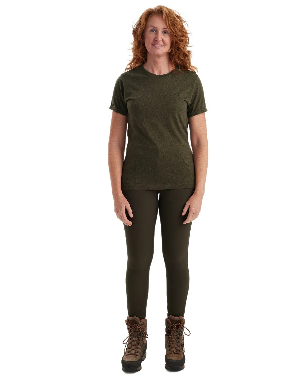 T-shirt de base pour femmes Deerhunter - Lot de 2