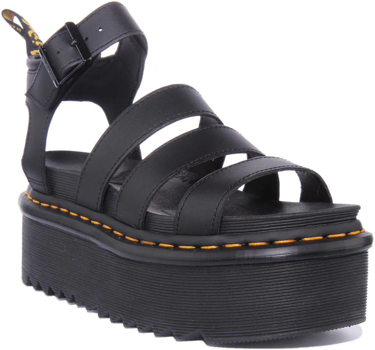 Dr Martens Blaire Quad En Noir Pour Femme Chaussures Dr Martens