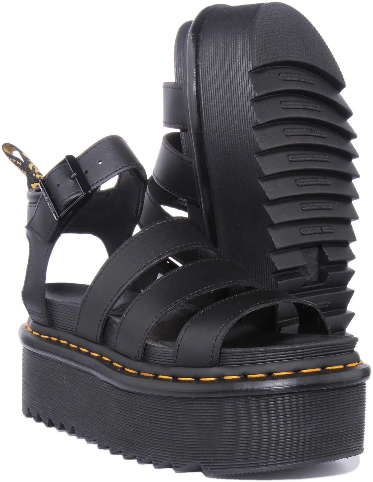 Dr Martens Blaire Quad En Noir Pour Femme Chaussures Dr Martens