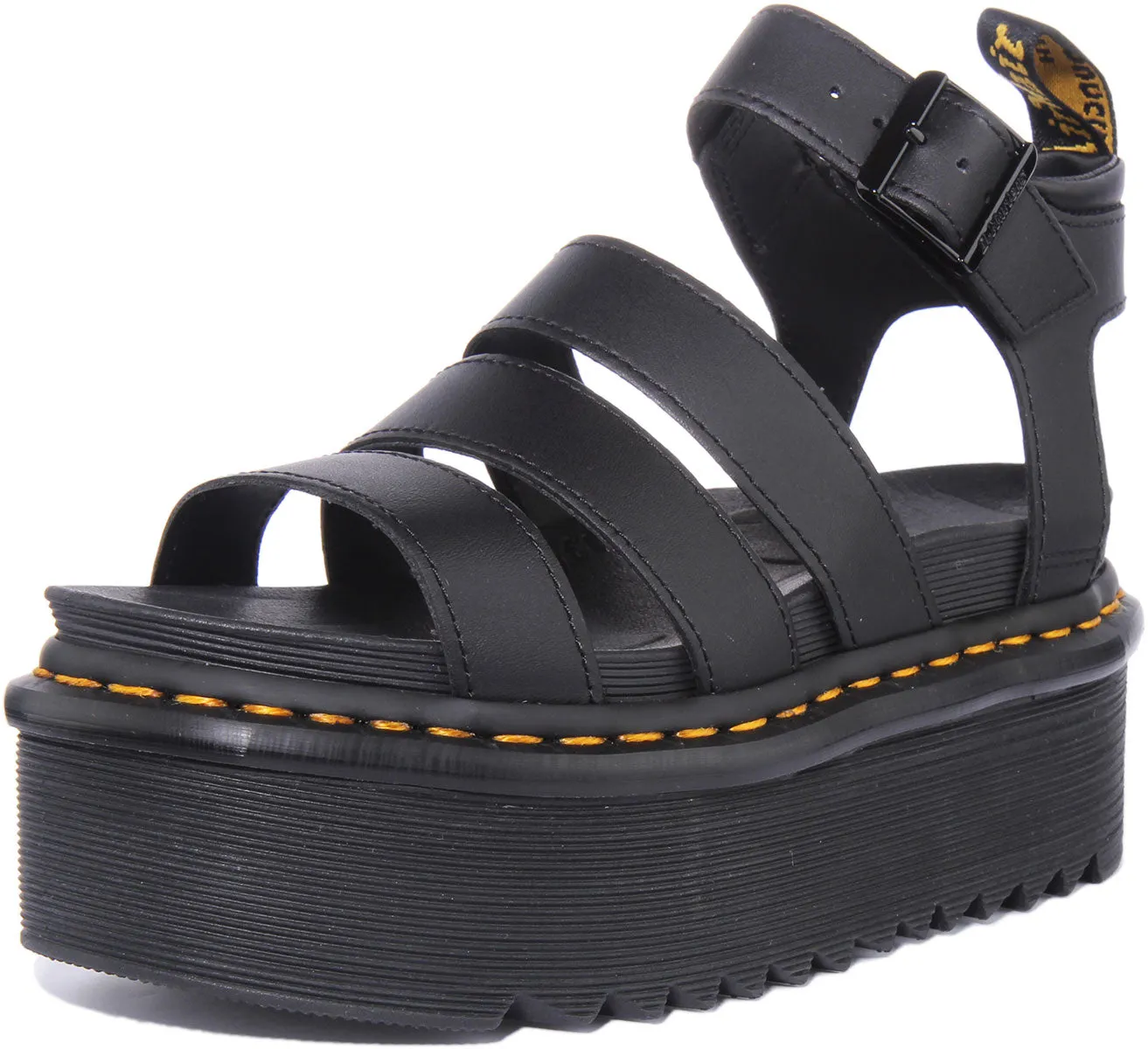 Dr Martens Blaire Quad En Noir Pour Femme Chaussures Dr Martens